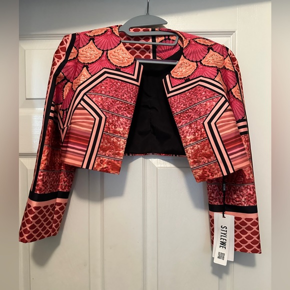 BRAND NEW two piece Viva Vena mini dress set with matching jacket with tags! - Picture 3 of 3